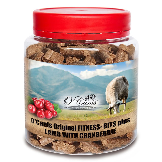 Fitness-Bits PLUS Lam met cranberry 400g - O'Canis