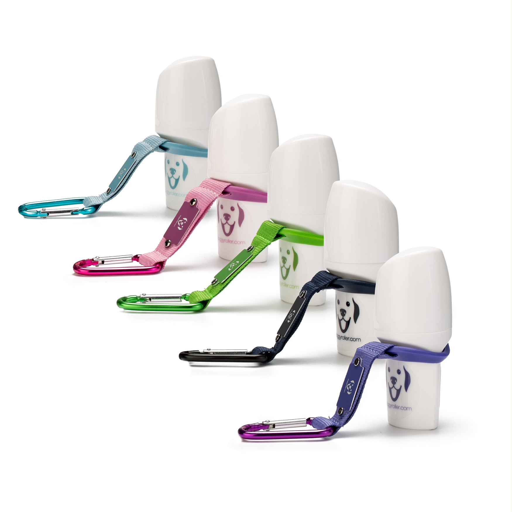 Doggyroller met karabijnhaak (5 kleuren) - Doggyroller