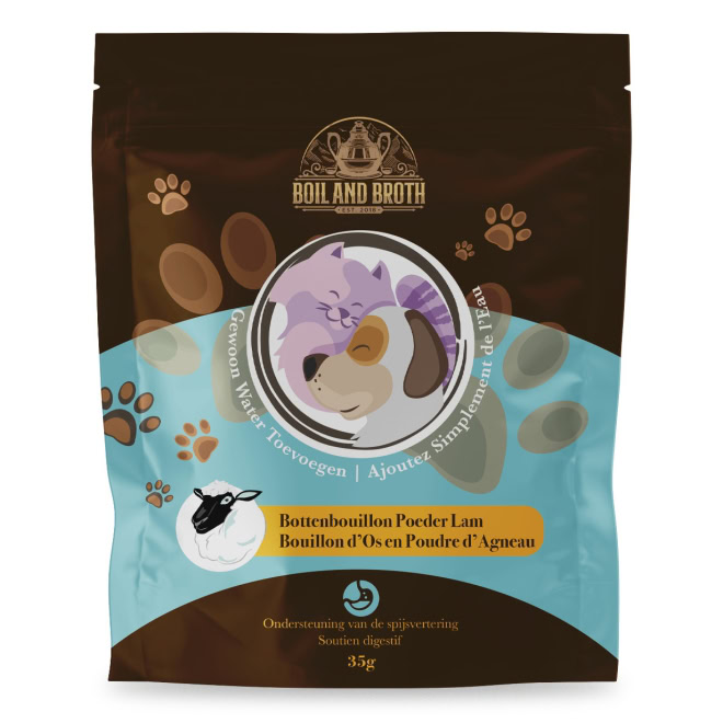 Bottenbouillon­poeder van lam 35-120g - Boil & Broth