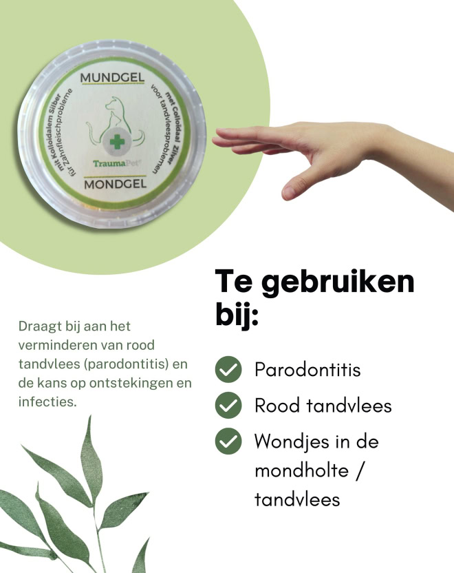 Mondgel met zilver 5ml - TraumaPet