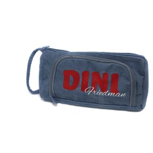 Denim Corduroy Pencil Case