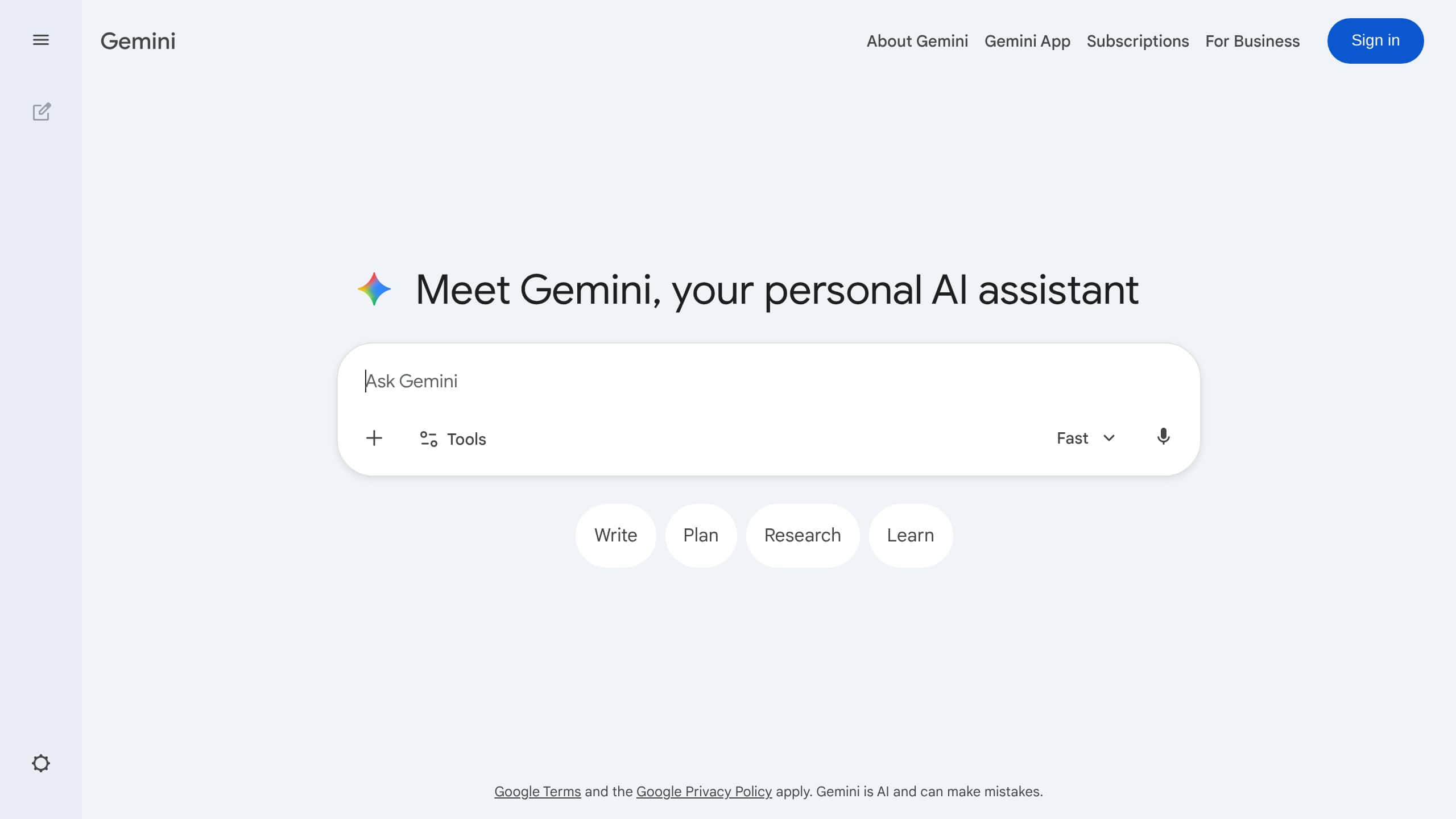 Google Gemini deep research and analysis tool