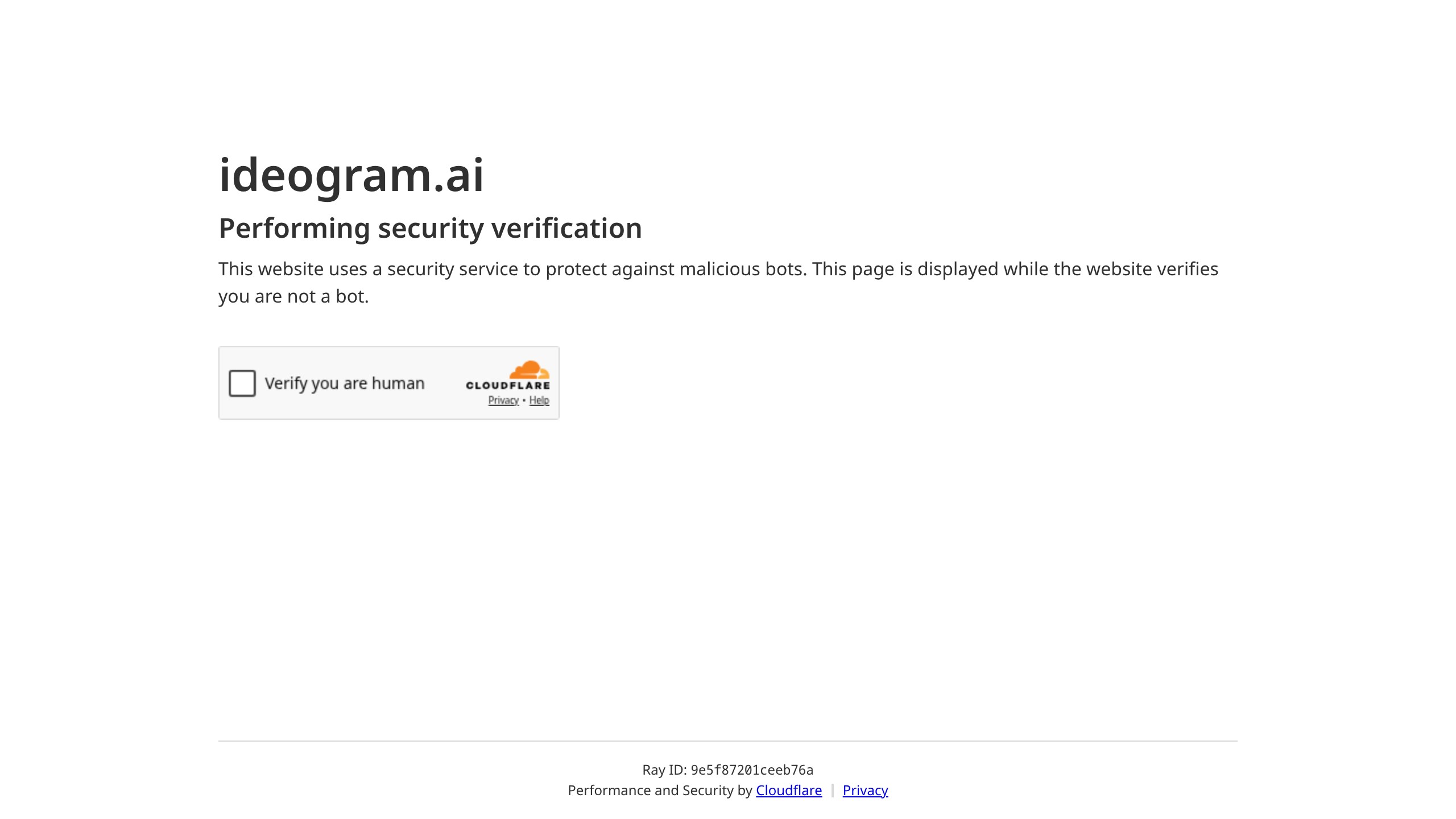 Ideogram AI homepage with text-rendering image generation