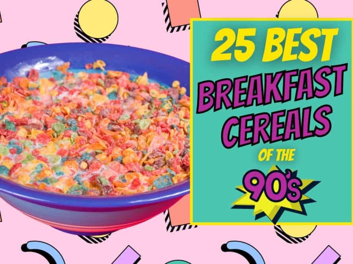 This Radical 90s Cereal Collection Will Take You Back To, 46% OFF