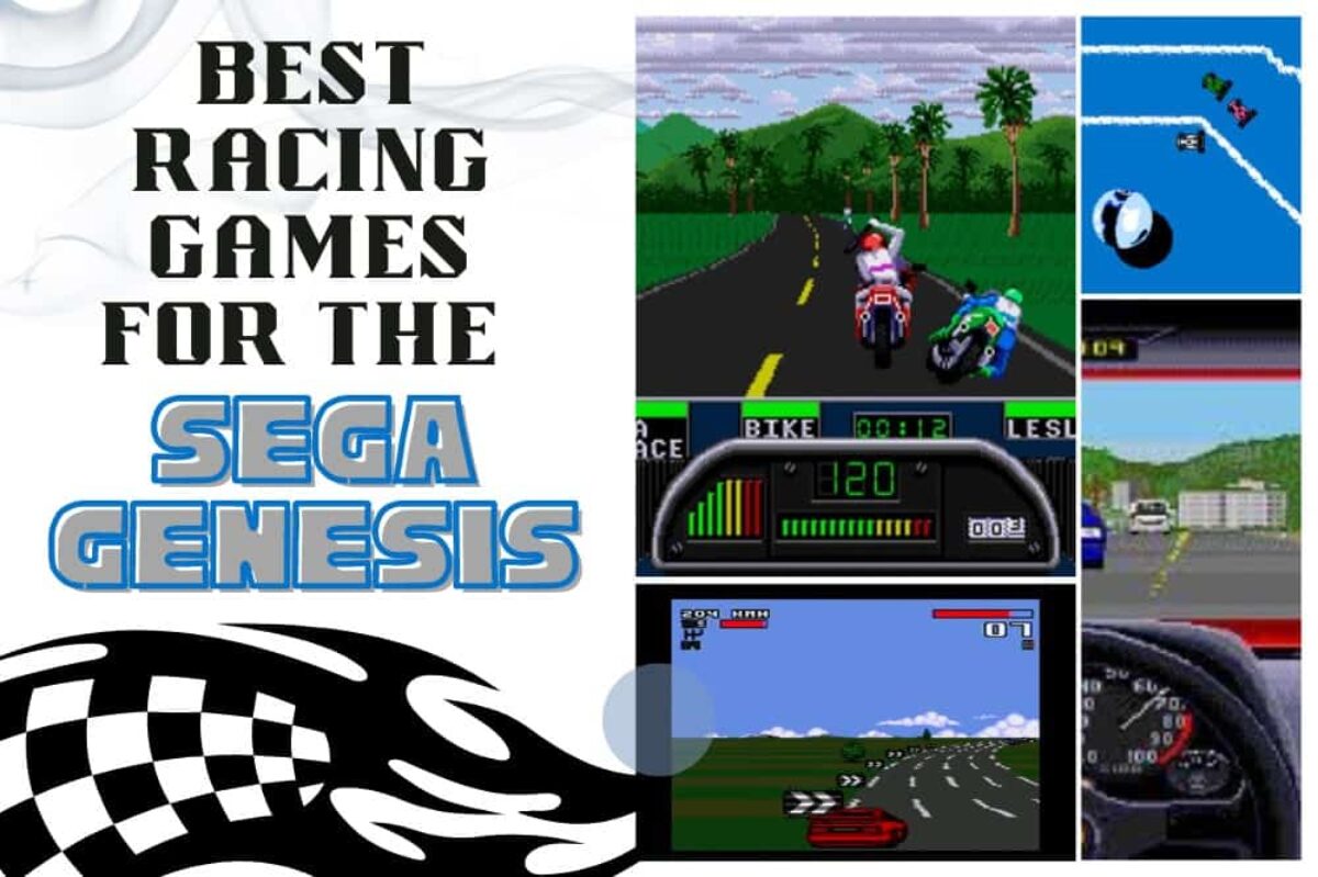 sega genesis racing games