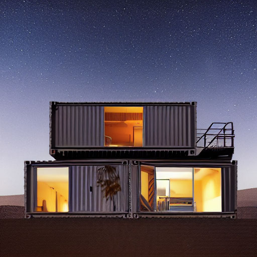 shipping container observatory - Adaptainer