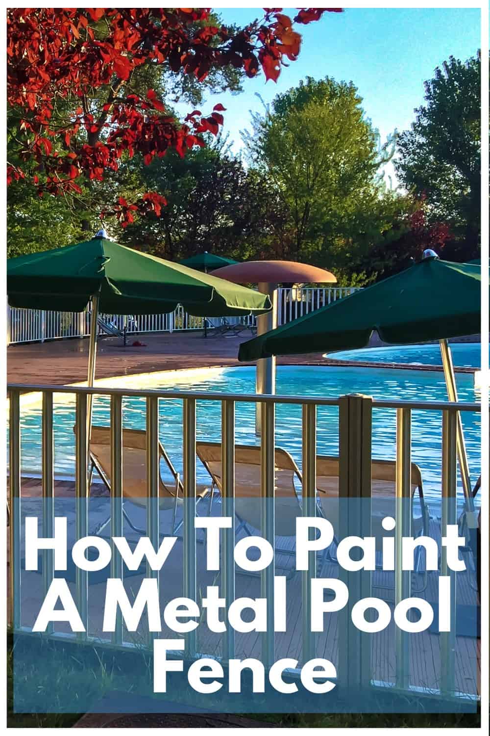 How To Paint A Metal Pool Fence