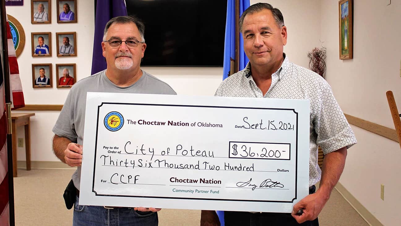 Tommy Robertson and Jess Henry