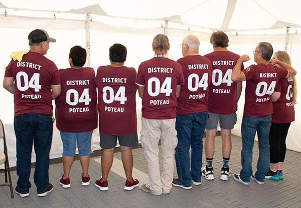 Labor Day Festival Chair Volleyball Tournament Winners