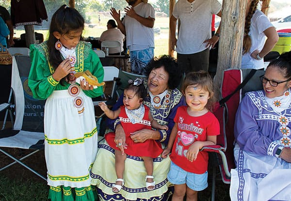 Paula Carney and family