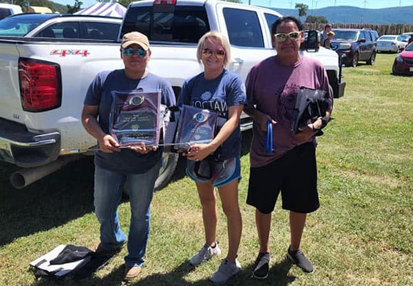 Stephanie Bohannan, Sequina Hunter and Phyllis Bohannan