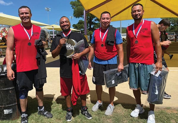 Old Timers Men's Division, First Place