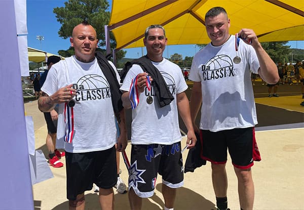 Old Timers Men's Division, Second Place