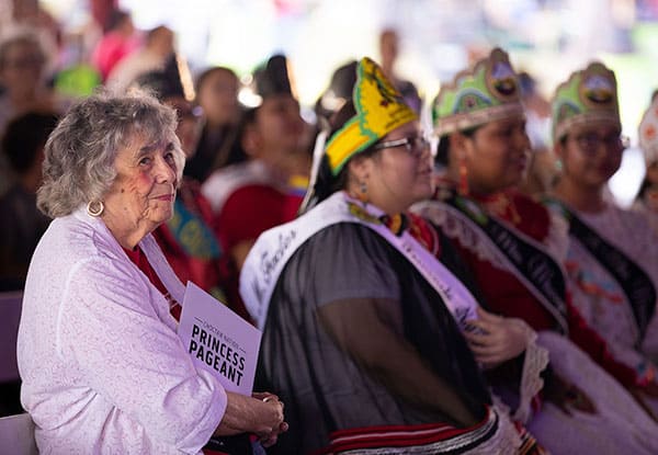 Suzanne Heard, the first Miss Choctaw Nation