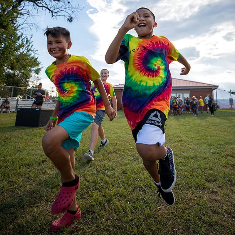 2022 Labor Day Festival Youth Fitness Challenge Jones Academy students