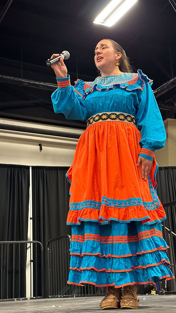 People enjoy their community meals at the Choctaw Nation Community Centers.