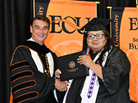 Williston earns degree from ECU