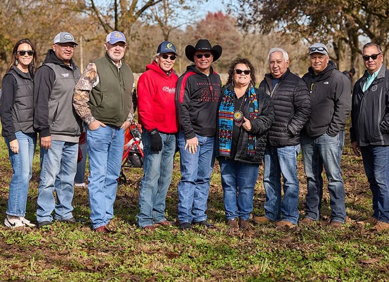 Group photo of some of the Choctaw Nation leadership