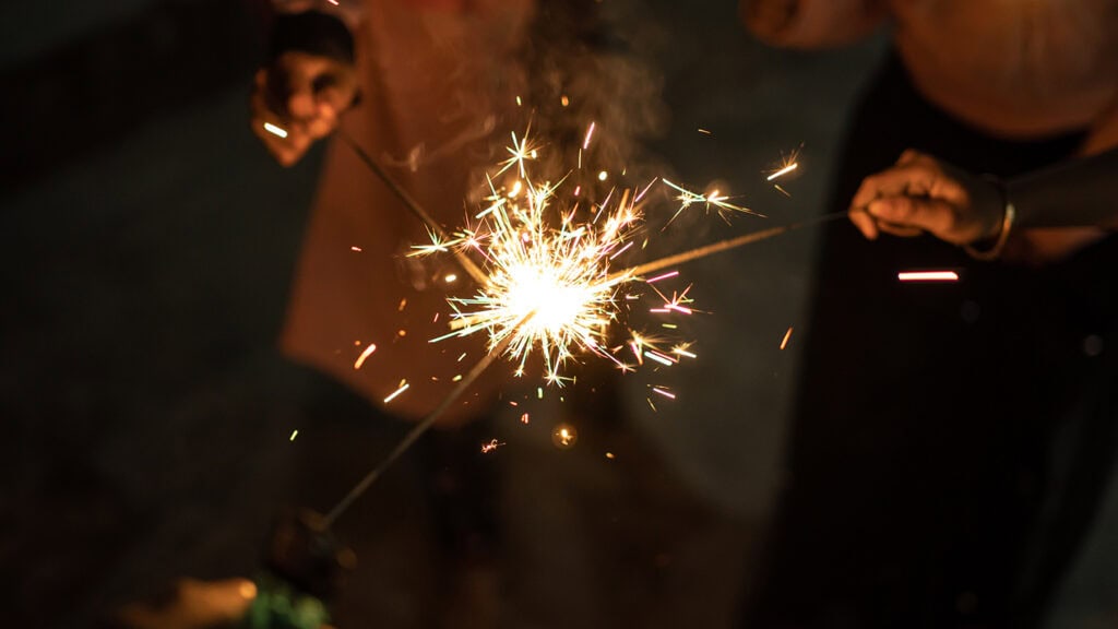 Firework sparkler