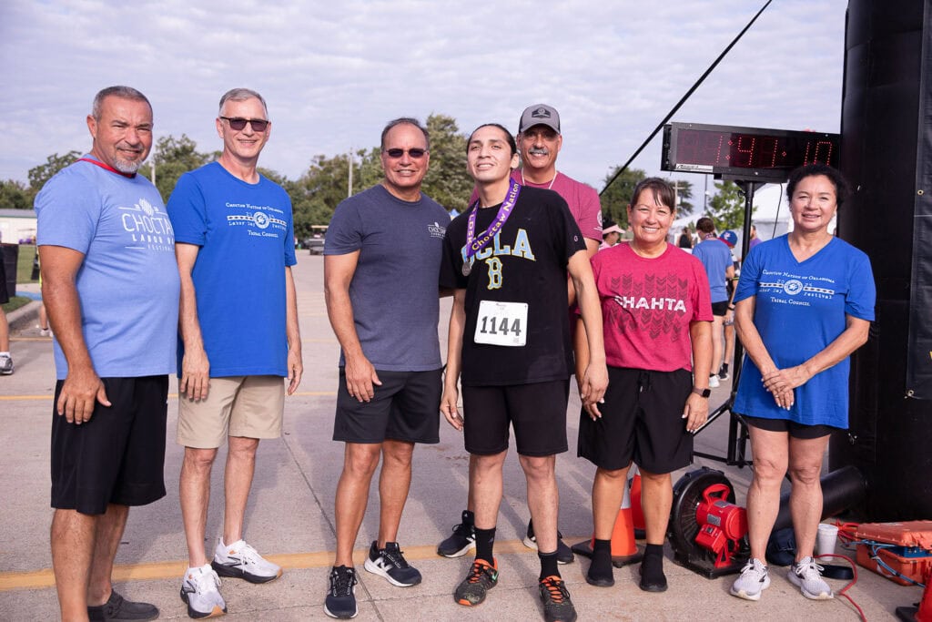 Labor Day 5k age group winner.