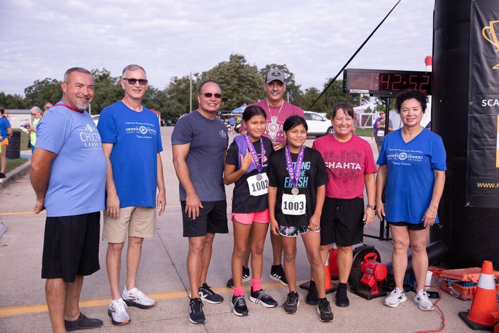 Labor Day 5k age group winner.