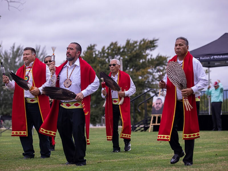 Gourd dancers