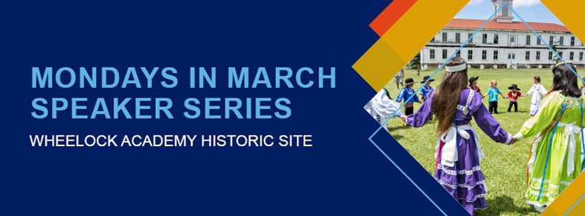 Mondays in March Speaker Series advertisement.