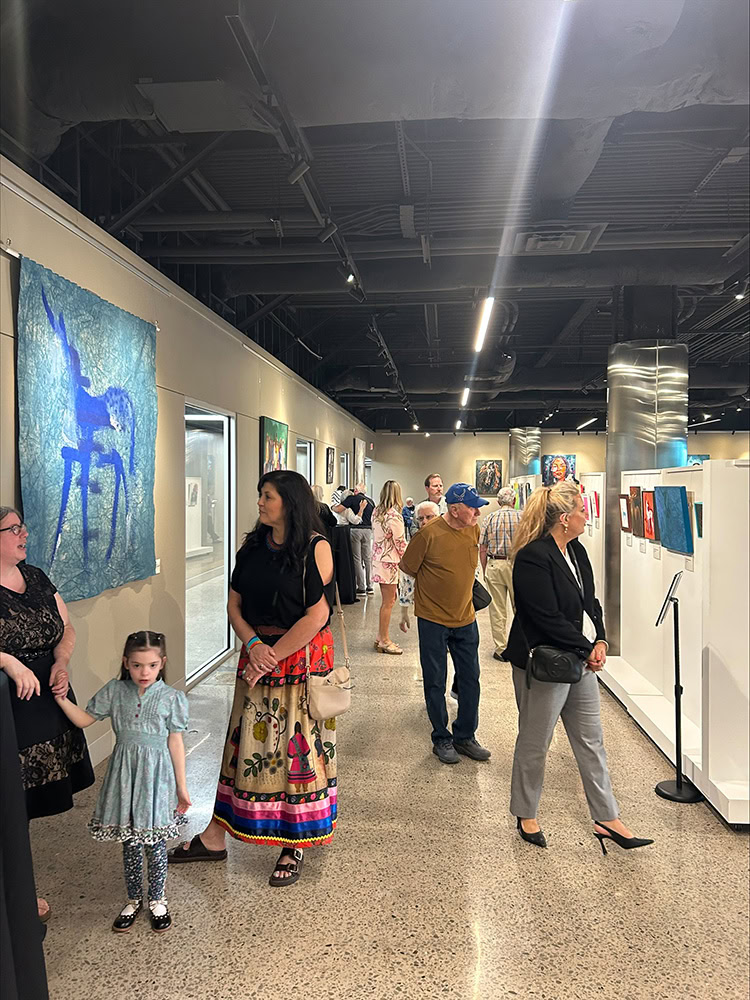 Choctaw art exhibition at Fort Smith gallery, showcasing tribal craftsmanship and cultural heritage.