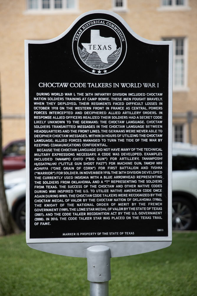 Texas Historical Plaque