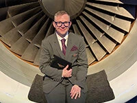 Straiton graduates from Delta flight attendant training