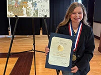 Cox wins bright path art contest