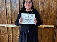 Ray earns scholarship and is inducted into OU Honor Society