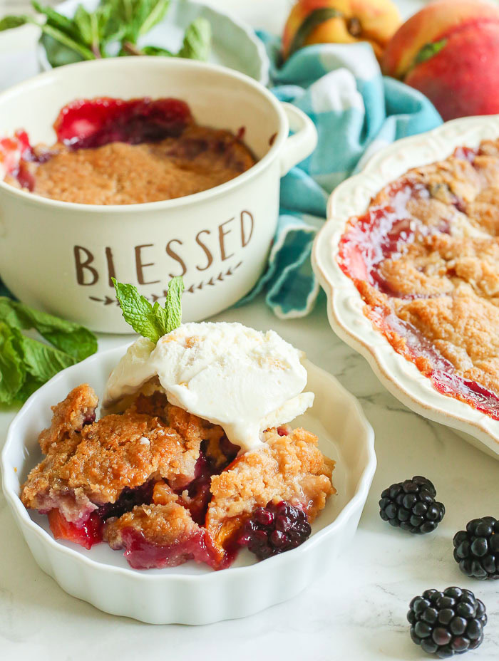 Gluten-Free Blackberry Cobbler