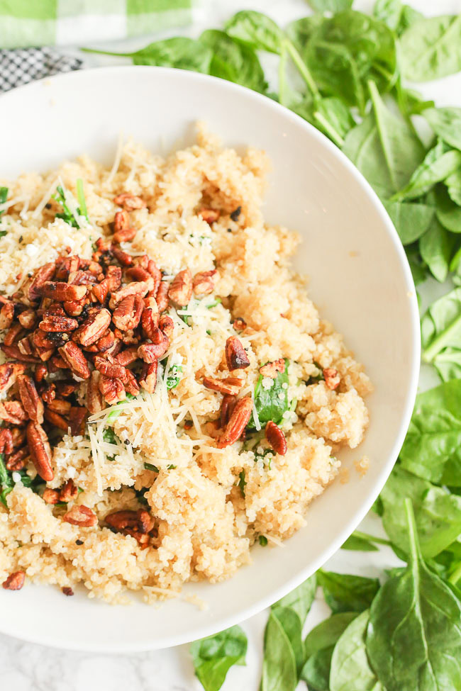 Parmesan Quinoa