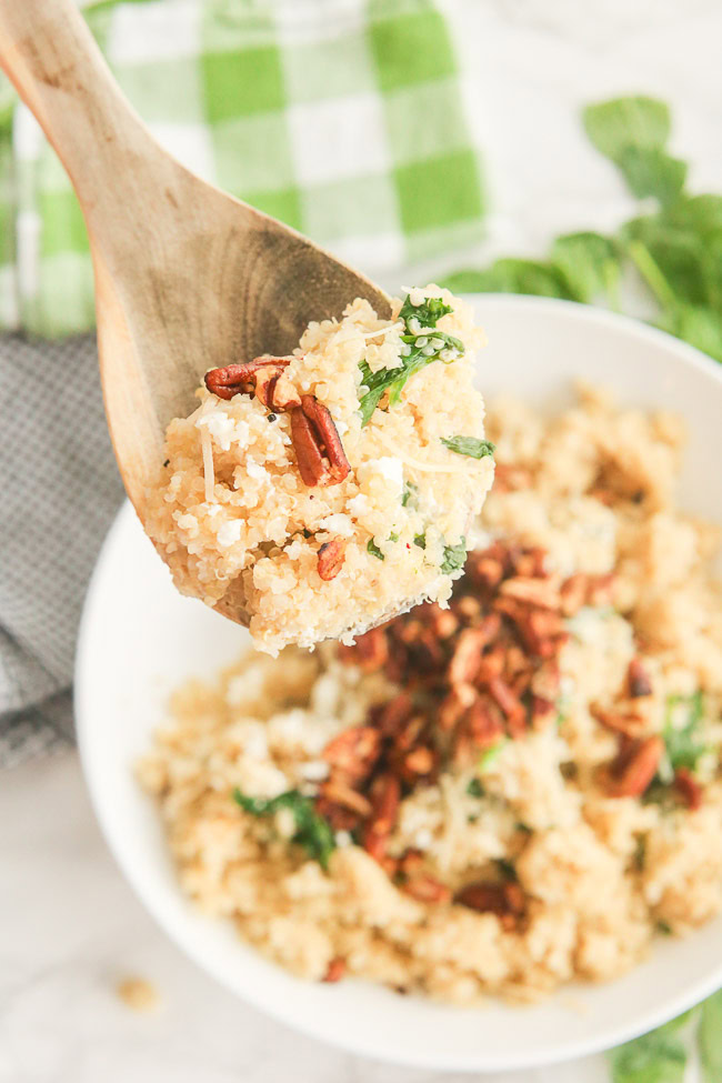 Parmesan Quinoa