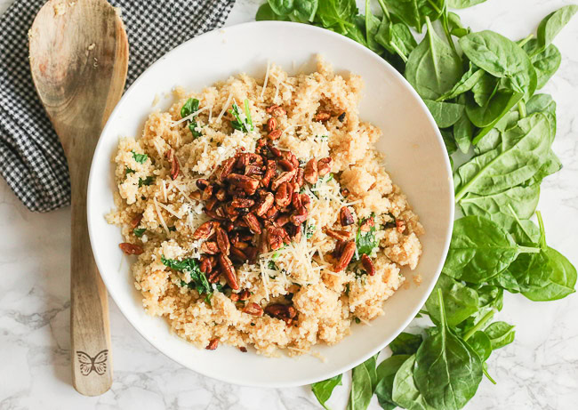 Parmesan Quinoa