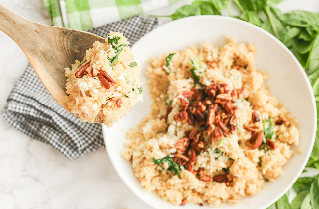 Parmesan Quinoa