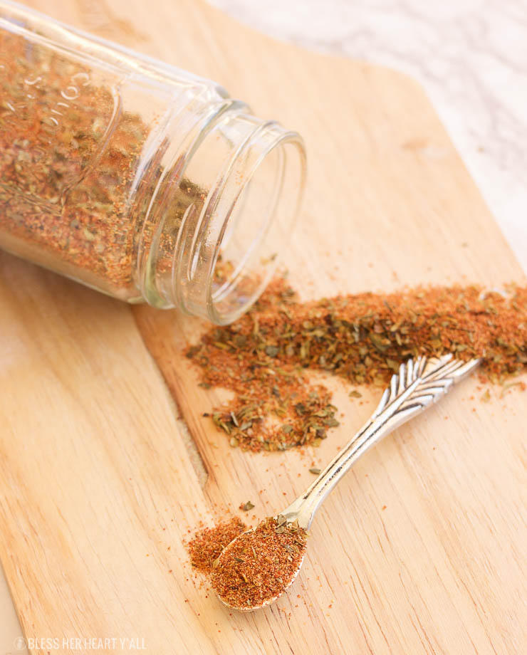 An easy and simple gluten-free blackening spice recipe that is made in just seconds!