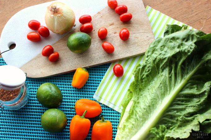 Budget Recipe Gluten-Free Spicy Taco Lettuce Wraps Roll Ups