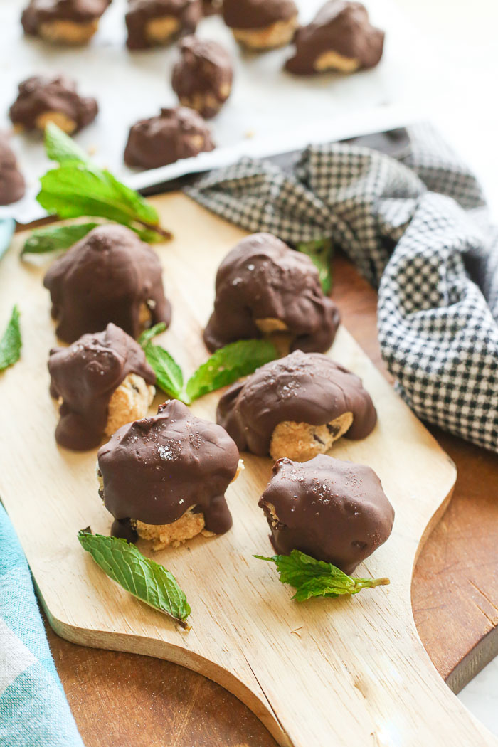 Cookie Dough Truffles- Gluten-Free