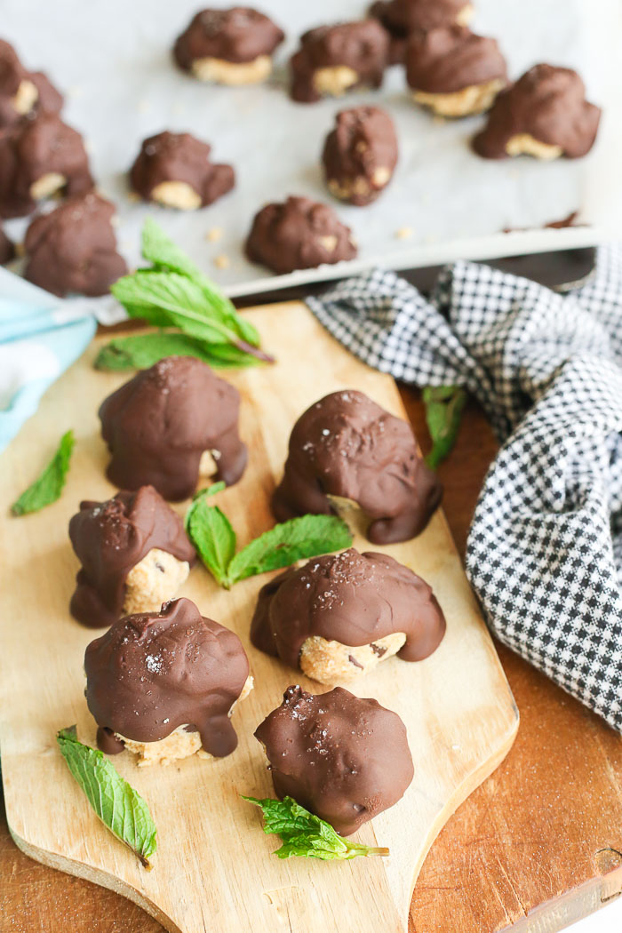 Cookie Dough Truffles- Gluten-Free