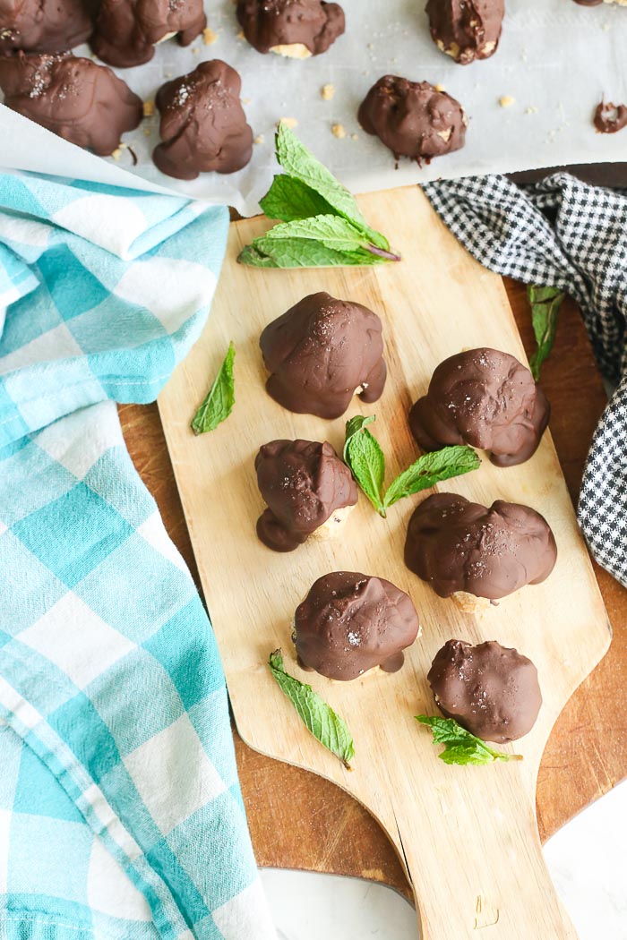 Cookie Dough Truffles- Gluten-Free