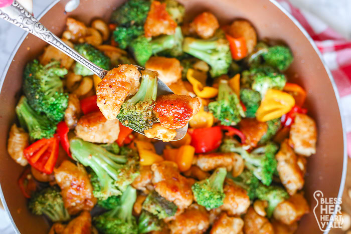 Honey Cashew Chicken