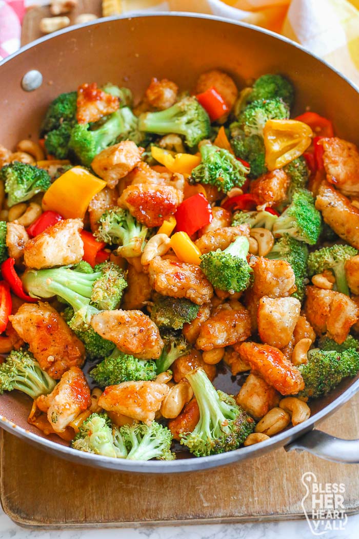 Honey Cashew Chicken