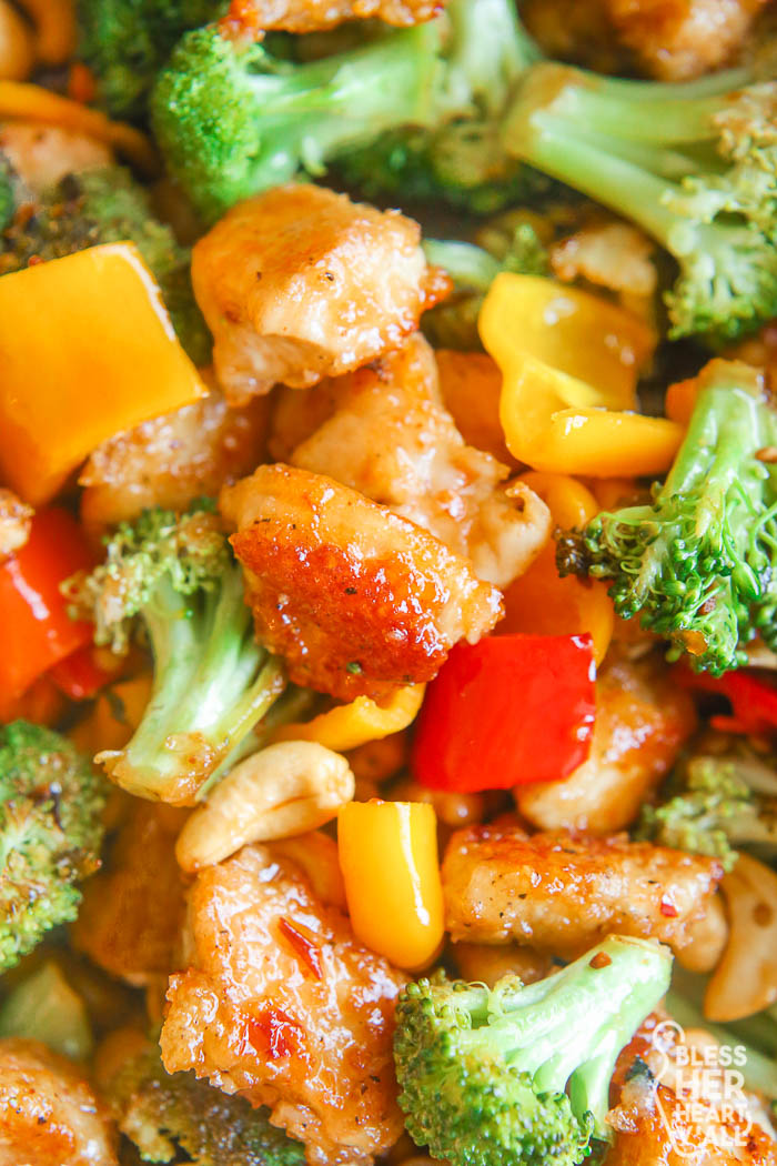 Honey Cashew Chicken