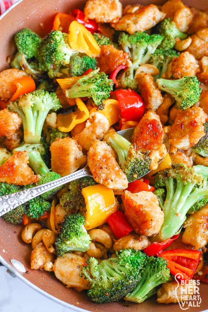 Honey Cashew Chicken