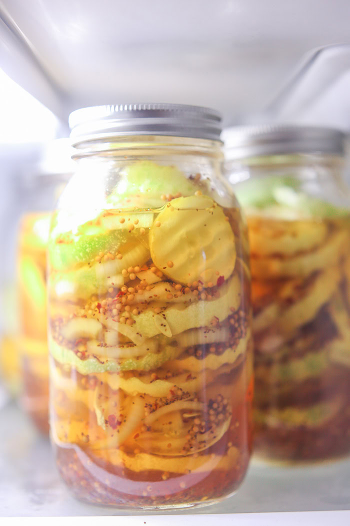 Refrigerator Sweet Pickles