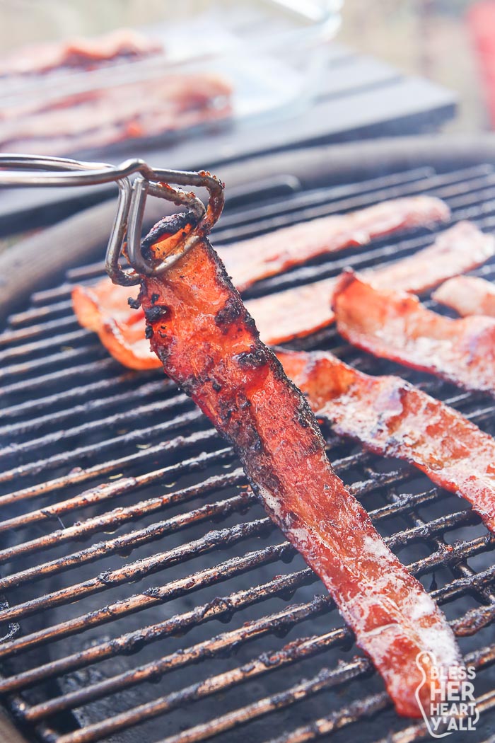 grilled barbecue BBQ bacon 