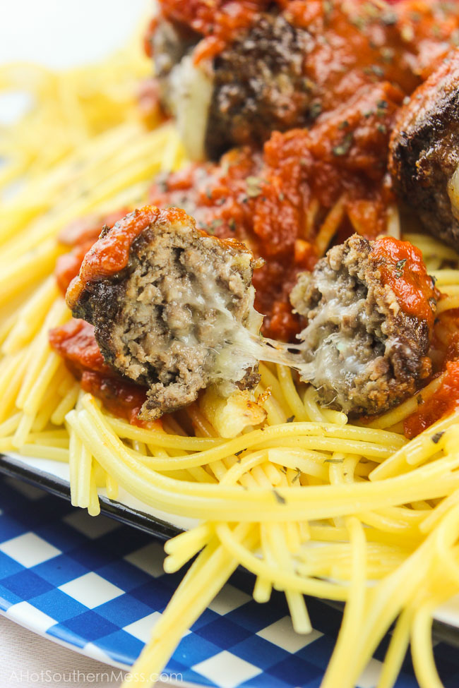 gluten-free cheese stuffed meatballs (4 of 5)