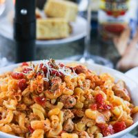 This spicy cajun chicken pasta combines heat, tender protein, and a creamy pasta into one dish. It's a spicy, creamy, and oh so delicious one-pot meal in under 30 minutes! www.ahotsouthernmess.com